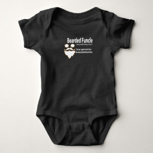 Body Para Bebê Funículo Engraçado para Tículos