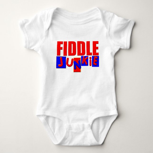 Body Para Bebê Funny Fiddle (Frente)