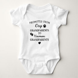 Body Para Bebê Funny Pregnancy Announcement for Grandparents