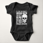 Body Para Bebê Funny Sarcastic Wrong Society Skull Enemy Blood<br><div class="desc">Esta camiseta faz um presente de excelente para pessoas que têm um inimigo ou 2. Perfeito para Dia de São Patrício,  aniversário,  Natal,  Ação de Graças e Halloween.</div>