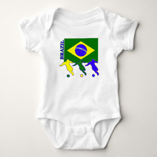 Body Para Bebê Futebol Brasil