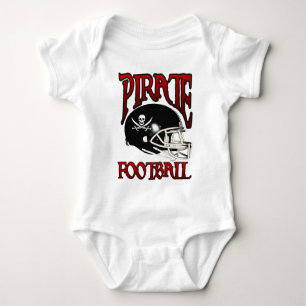 BODY PARA BEBÊ FUTEBOL DO PIRATA
