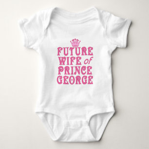 Body Para Bebê Futura Esposa do Príncipe George