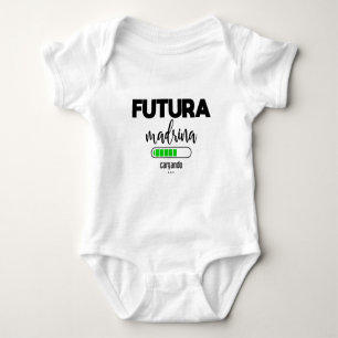 Body Para Bebê Futura madrina cargando