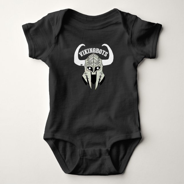 Body Para Bebê Future Robotics Engineer Baby Bodysuit (Frente)