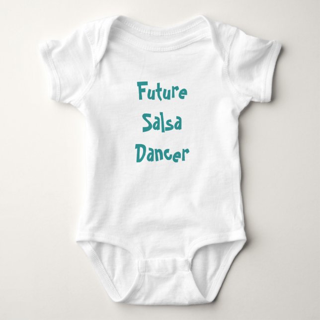 Body Para Bebê FutureSalsaDancer (Frente)
