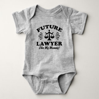 Body Para Bebê Futuro Advogado Como Minha Mamãe