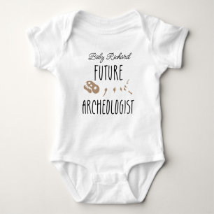 Body Para Bebê Futuro Arqueologista - Arqueologia - Arqueologia