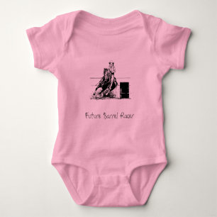 Body Para Bebê Futuro Barrel Racer
