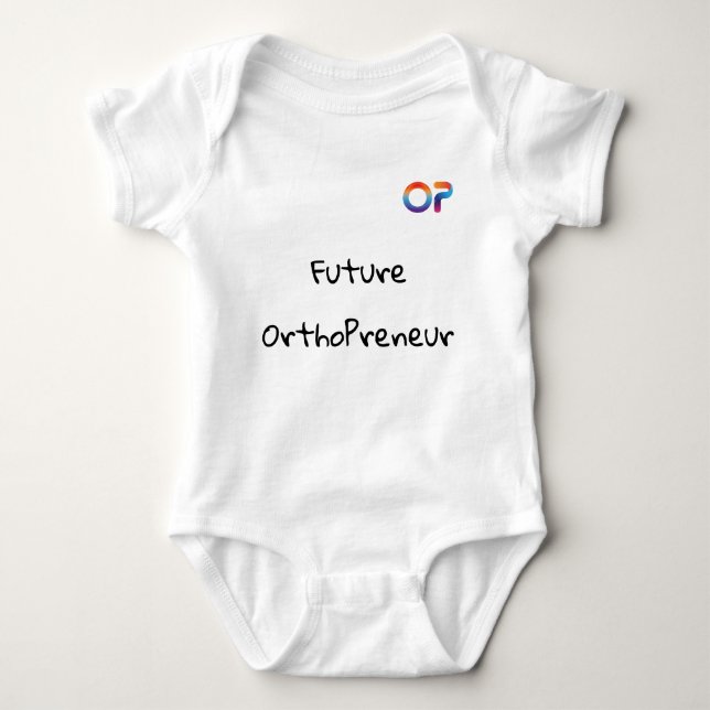 Body Para Bebê Futuro Bebê OP (Frente)
