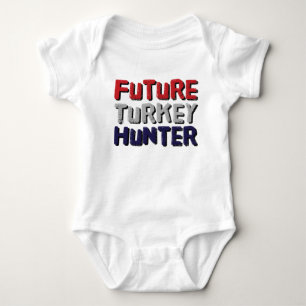 Body Para Bebê Futuro Caçador da Turquia