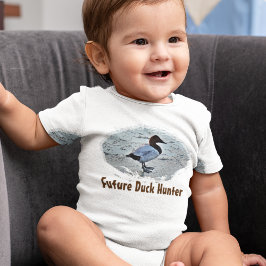 Body Para Bebê Futuro Caçador de Patos