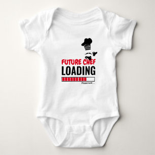 Body Para Bebê Futuro Chef Carregando Na moda Engraçado Menino Pe