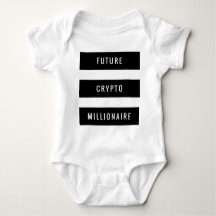 Futuro Crypto Millionaire Baby Block Design