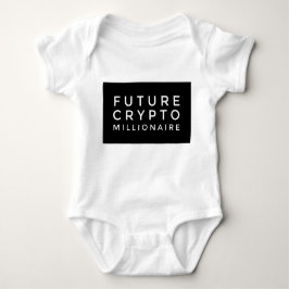 Body Para Bebê Futuro Crypto Millionaire Baby Design