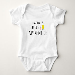 Body Para Bebê Futuro Eletricista Fofo - Aprendiz do Papai