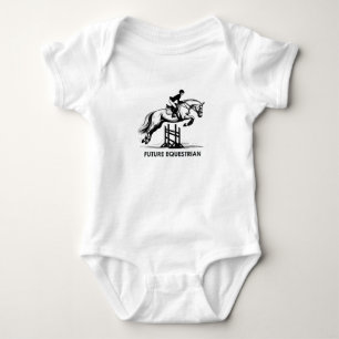 Body Para Bebê Futuro Equestre