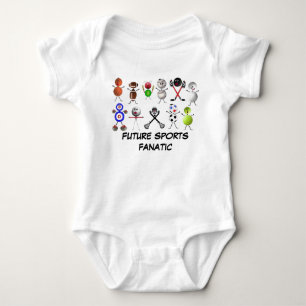 Body Para Bebê Futuro Esporte Fanático