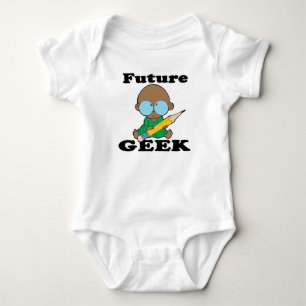 Body Para Bebê futuro geek negro bebê fofo