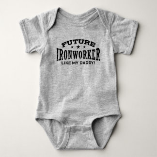 Body Para Bebê Futuro Irontrabalhador Como Meu Bebê Pai De Roupa