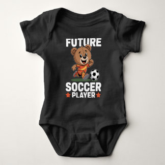 Body Para Bebê Futuro Jogador de Futebol