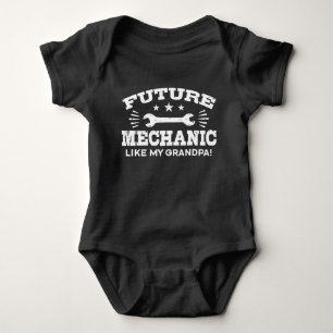 Body Para Bebê Futuro Mecânico Como Meu Avô Hoodie
