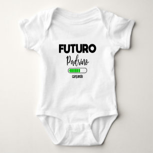 Body Para Bebê Futuro padrino cargando