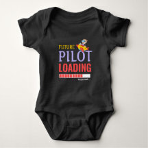 Futuro Piloto Carregando Unisex Personalizado Engr