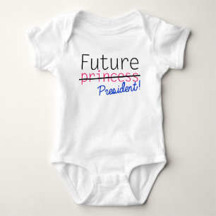 Body Para Bebê Futuro Presidente da Princesa