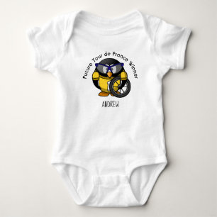 Body Para Bebê Futuro Vencedor do Tour de France