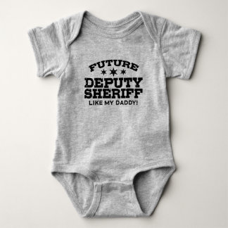 Body Para Bebê Futuro Vice-Xerife Baby Bodycase