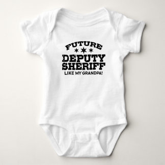 Body Para Bebê Futuro Vice-Xerife Como Meu Avô
