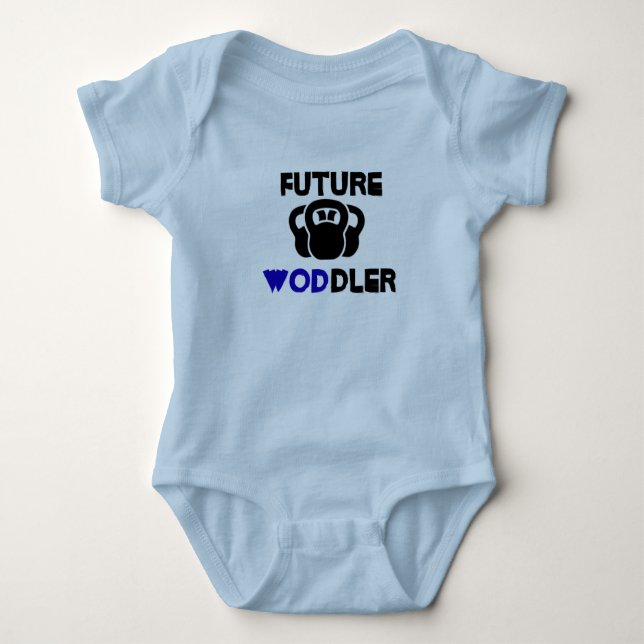 Body Para Bebê Futuro WODDLER (Frente)
