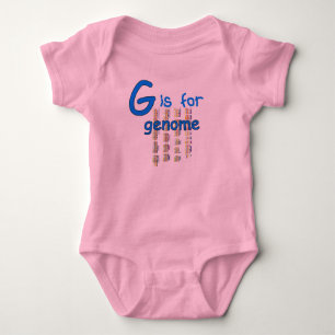 Body Para Bebê G é para o genoma