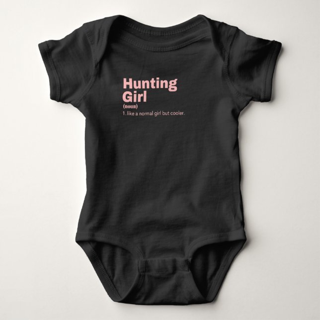 Body Para Bebê g Girl - Hunting (Frente)