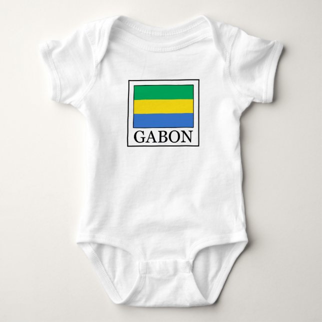 Body Para Bebê Gabão (Frente)