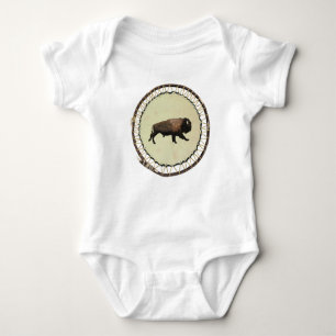 Body Para Bebê Galloping Bison