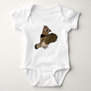 Body Para Bebê Galo silvestre de Ruffed (rufar)