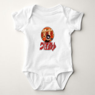 Body Para Bebê Gamer clássico - Pinball