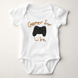 Body Para Bebê Gamer para a vida
