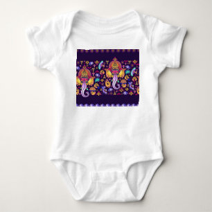 Body Para Bebê Ganesh Hindu Deus: Festivo Sem Selo