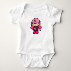 Body Para Bebê Garota Arquiteta