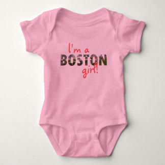 Body Para Bebê Garota de Boston!