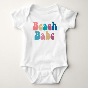 Body Para Bebê Garota de Praia