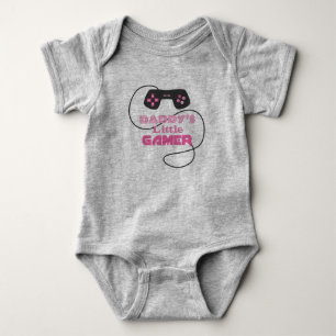 Body Para Bebê Garota de videogame
