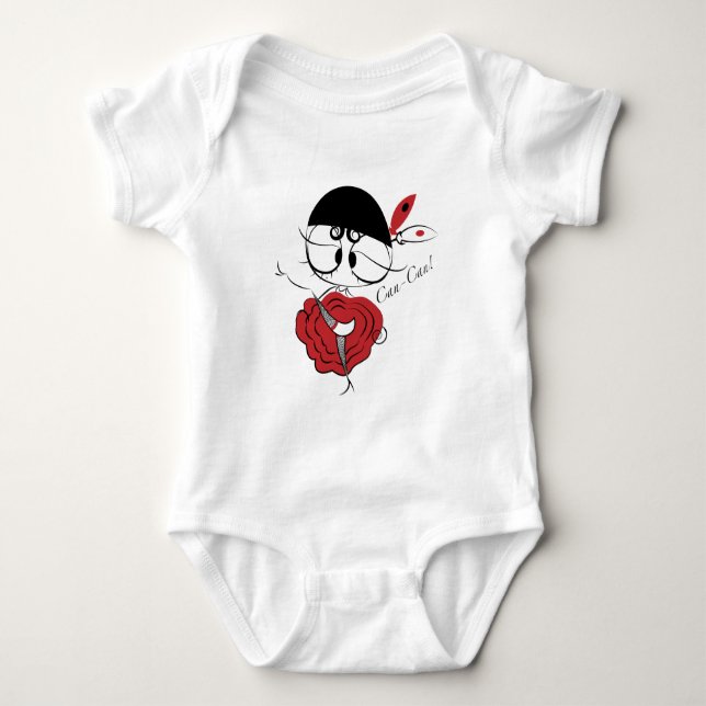 Body Para Bebê Garota latina (Frente)