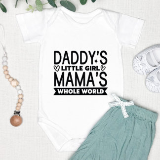 Body Para Bebê Garota Pai Bonita