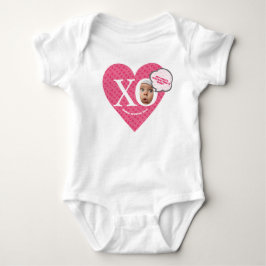 Body Para Bebê Garota Rosa Personalizada, Minha dia de os namorad