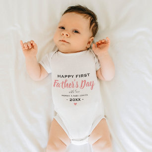 Body Para Bebê Garota rua Feliz e Bonita Garota-Dia de os pais