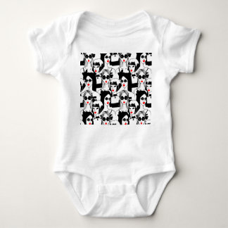 Body Para Bebê Garotas da moda, modelo, óculos de sol, padrão de